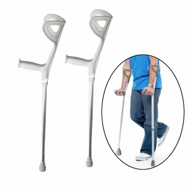 Костыли локтевые регулируемые (канадка) без УПС